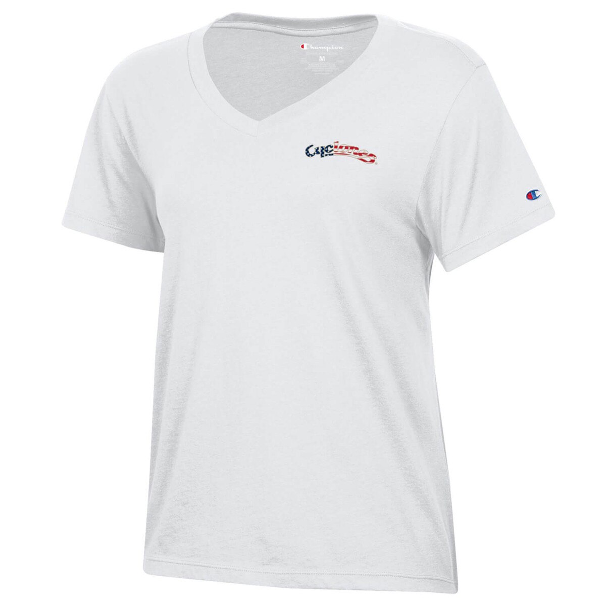 Champion Women's Patriotic Script Short Sleeve T-Shirt vendor image